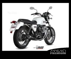 Moto guzzi v7 scarico terminale mivv ghibli black