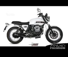 Moto guzzi v7 scarico terminale mivv ghibli black