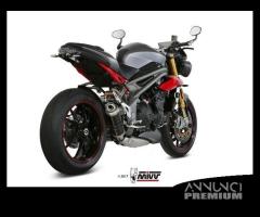 Mivv scarico inox black triumph speed triple '16 - 1