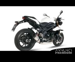 Mivv terminale suono inox triumph speed triple 11/ - 1