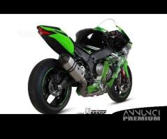 Kawasaki zx 10 r mivv scarico completo in titanio