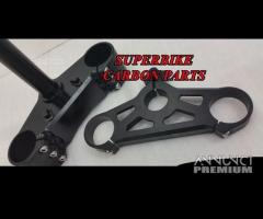 Ducati 1098 1198 848 piastre sterzo ricavate cnc - 4