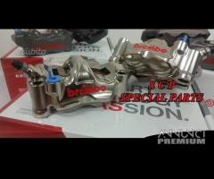 Brembo pinze freno gp4 rx nichelate cnc