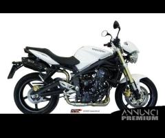 Mivv terminali suono nero triumph street triple 07