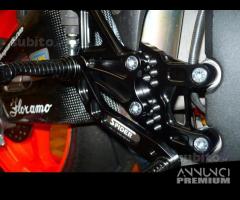 Honda cbr 600 rr - pedane racing ricavate da pieno