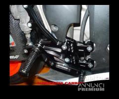 Honda cbr 600 rr - pedane racing ricavate da pieno