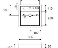 Lavabo Da Appoggio LT2025 Karag - 2