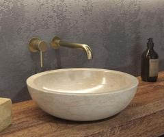 Lavabo In Pietra Elena SBP Cream Karag