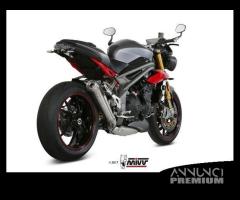 Mivv terminale inox triumph speed triple 2016