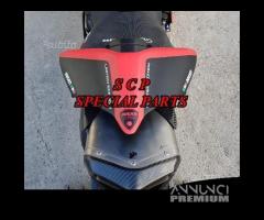 Ducati v4 termignoni scarico 4 uscite e cerchi pvm