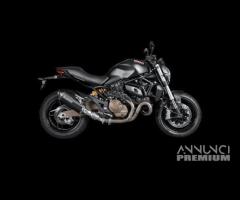 Akrapovic scarico titanio ducati monster 821 14/16