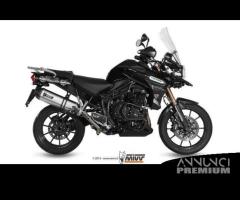 Mivv scarico inox triumph tiger explorer '12/15