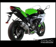 Kawasaki zx 636 zx 6 r scarico completo mivv titan