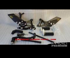 Honda cbr 600 rr pedane nuove lightech cnc regolab