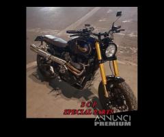 Triumph scrambler forcelle ohlins su misura