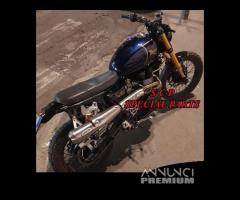 Triumph scrambler forcelle ohlins su misura