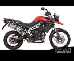 Mivv scarico suono inox triumph tiger 800 2011