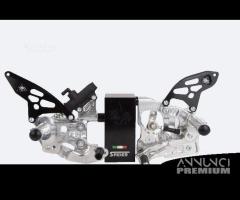 Ducati panigale pedane racing ricavate cnc regolab