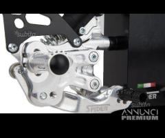 Ducati panigale pedane racing ricavate cnc regolab