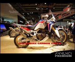 Honda africa twin - impianto di scarico termignoni