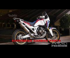 Honda africa twin - impianto di scarico termignoni