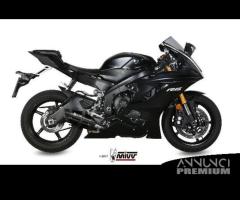 Mivv scarico suono inox nero yamaha 600 r6 17/19