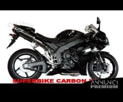 Yamaha r1 2007 2008 scarico completo termignoni