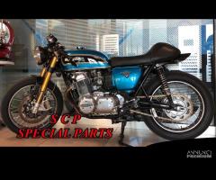 Ohlins forcelle Honda cb 750 cafe racer su misura