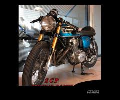 Ohlins forcelle Honda cb 750 cafe racer su misura