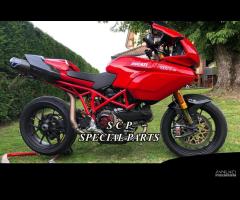 Ducati multistrada forcella ohlins piedini radiali