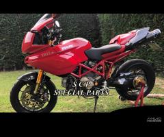 Ducati multistrada forcella ohlins piedini radiali