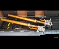 FORCELLE OHLINS CON PIEDINI SPECIALI RICAVATI CNC