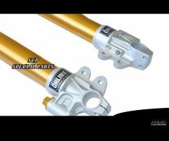 Ducati scrambler forcelle ohlins kit piastre