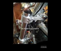 HARLEY V ROD PIASTRE SPECIALI CON OFF SET -10mm