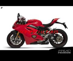 Ducati panigale v4 termignoni kit terminali black