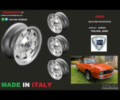 Cromodora cd28 6x14 lancia fulvia hf silver italia