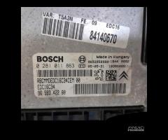 CENTRALINA MOTORE BOSCH PEUGEOT 307 1.6 16V HDI *0