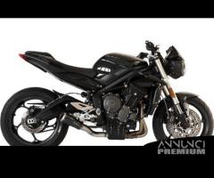 Scarico Marmitta Triumph Street Triple S 660