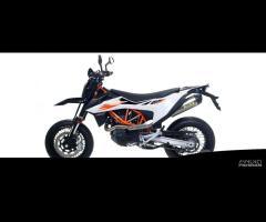 Scarico marmitta terminale ktm 690 smc r - 1