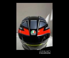 Casco AGV K6 S ERAZER Black/Red/Yellow Fluo