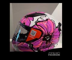 Casco LS2 FF353 RAPID POPPIES Pink