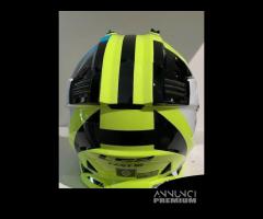 Casco LS2 MX437 HEAVY White/Yellow