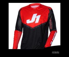 Maglia Cross/Enduro JUST1 J-FORCE HEXA Red