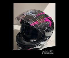 Casco Scorpion Exo-491 KRIPTA Nero/Rosa