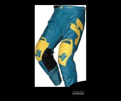 Pantaloni Cross/Enduro Just1 J-FORCE TERRA Blu/Yel