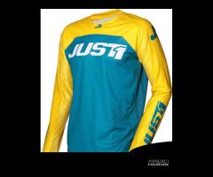 Maglia Cross JUST1 J-Force Terra Blue/Yellow