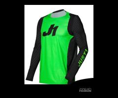 Maglia BIMBO Cross Enduro Just1 J-FLEX Aria Verde