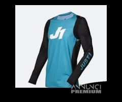 Maglia Bambino Cross Enduro Just1 J-FLEX ARIA Blue