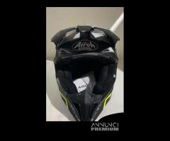 Casco Airoh WRAAAP RELOADED Yellow Matt