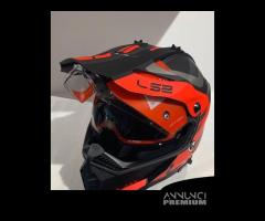 Casco Ls2 MX436 Adventurer Matt Red